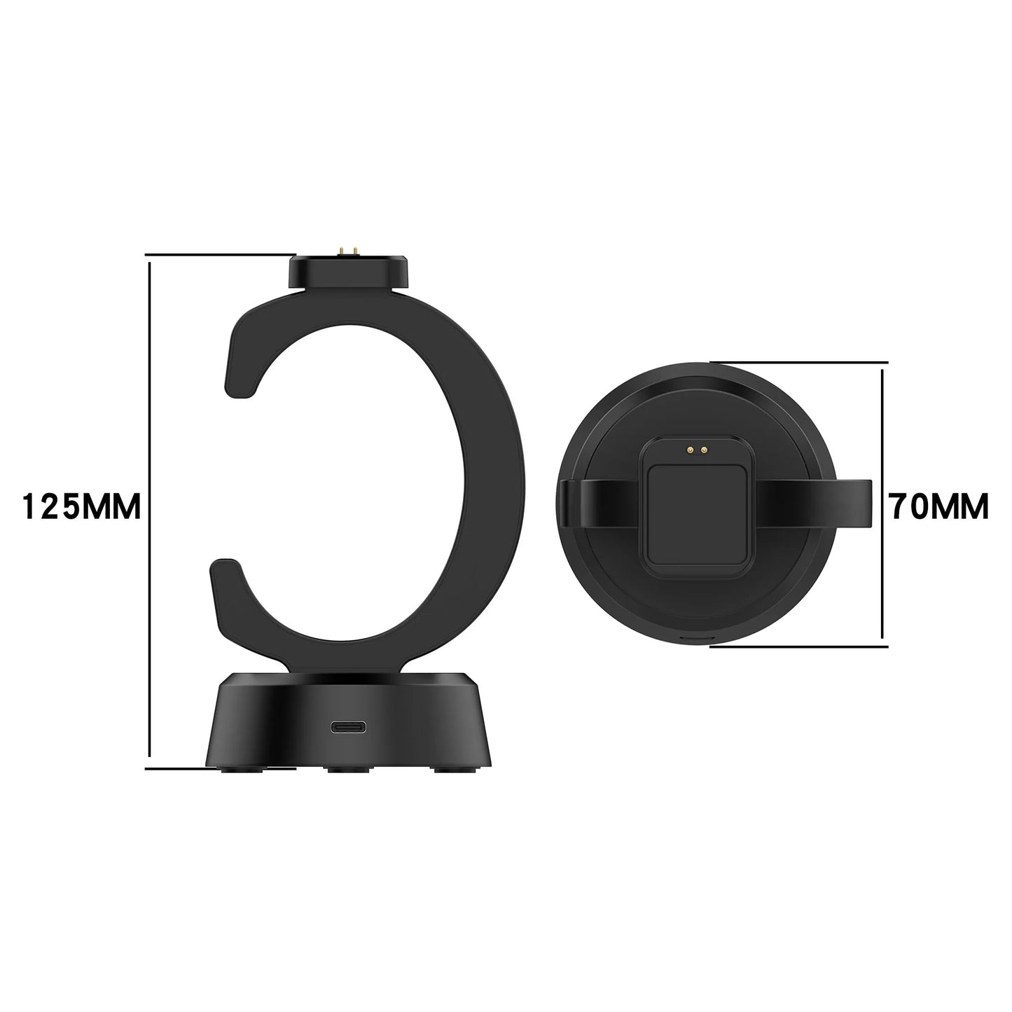 Charger Dock for Xiaomi Band 8 pro/ Smart Mi Band 9 & Redmi Band 2/3/ Watch 4 Smartwatch Charging Stand with 3.3ft USB Cable