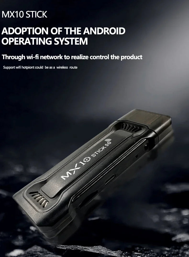 Wholesale MX10 TV Stick RK3228A HDR IPTV 4K Smart TV Dongle Dual Wifi 1GB 8GB 4 Core 64bit Android TV Box With Remote Control