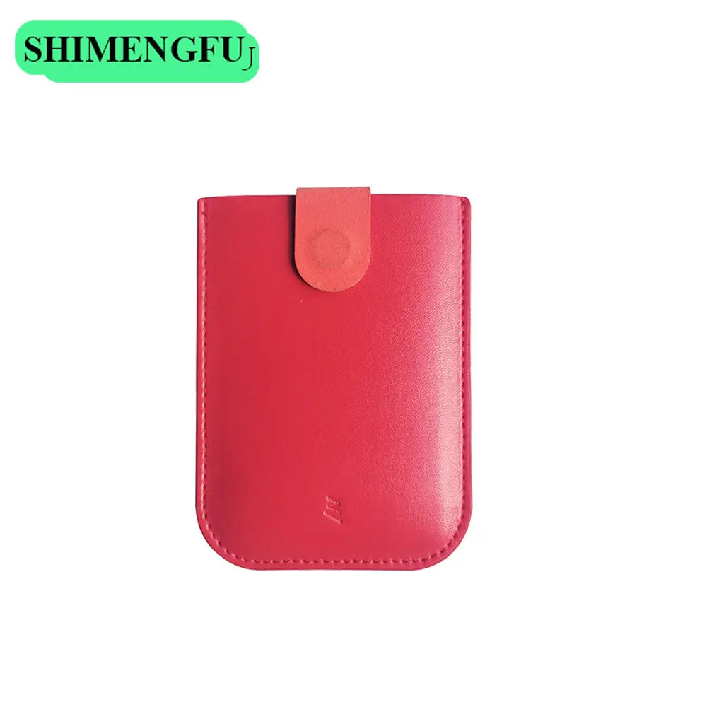 DAX V1 V2 V3 Leather Card Holder Mini Slim Portable Pulled Men Credit Card Wallet Color Gradient 5Card Money Purse Women Handbag