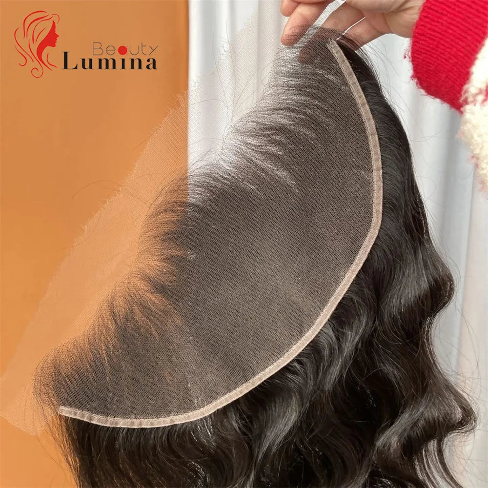 HD 13x4 Lace Frontal Closure Only Body Wave Human Hair Real HD Transparent Lace Frontals 13x4/4x4 Closure 100% Human Hair long