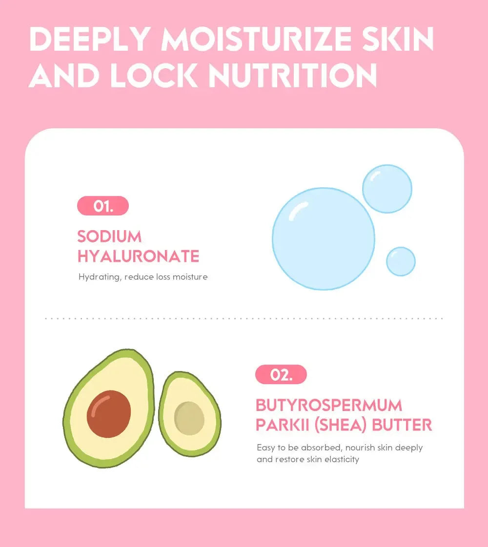 Sakura Whitening Essence Face Cream Anti-Aging Moisturizer Wrinkle Remover Remove Dark Spots Shrink Pore Brighten Glow Skin Care