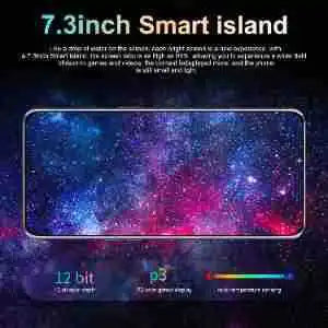 Hot Selling Mobile Phone GT20 Pro 7.3-inch HD Large Screen Smartphone Android Versão Global Original Phone Cheap