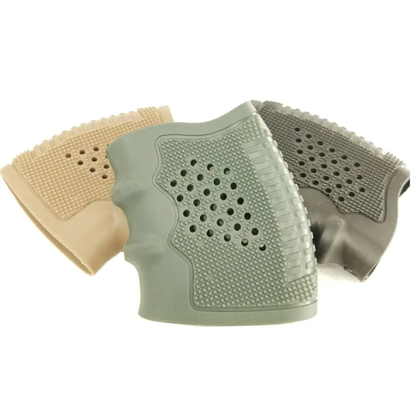 Glove Cover Sleeve Anti Slip For Most Of Glock 17 19 Handgun Hunting Accessories Tactical Pistol Rubber Grip Holster Magazine