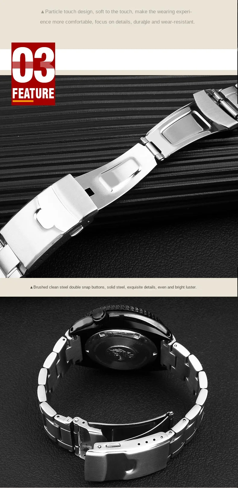 Solid stainless wristband for Seiko steel Wrist strap abalone turtle SRPE99K1 srpa21 srp777 srpc25 men's metal watchband 22mm