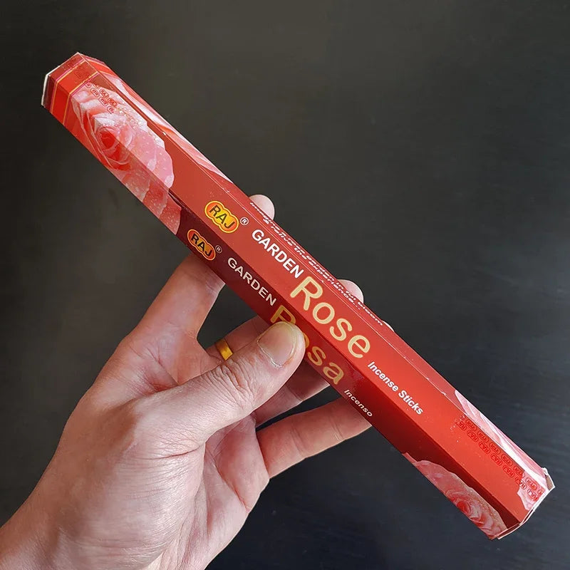 YXYMCF India Sandalwood Incense Sticks Meditation Lavender Sage Palo Santo Tibetan Line Incense Aromatherapy Lasting Fragrance