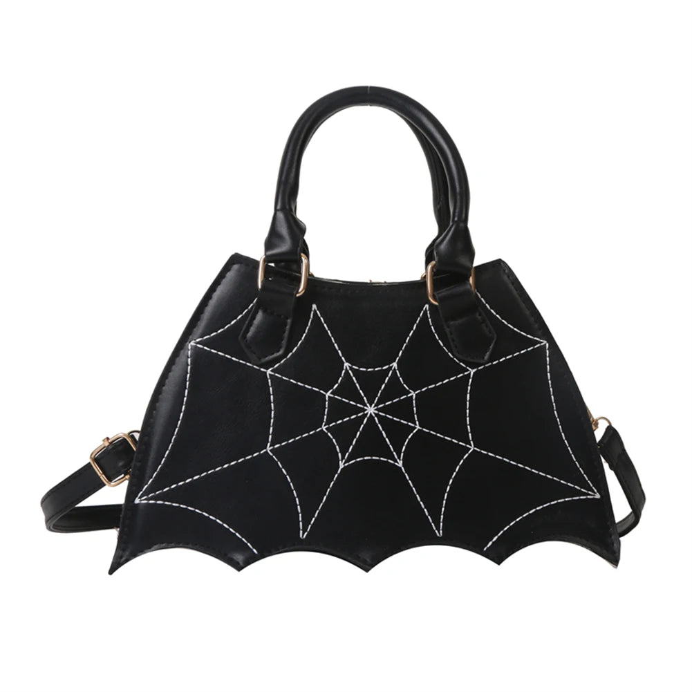 2024 Halloween Novelty Women Crossbody Bag Creative Bat Wing Top-handle Bags Fashion Ladies PU Leather Small Handbags