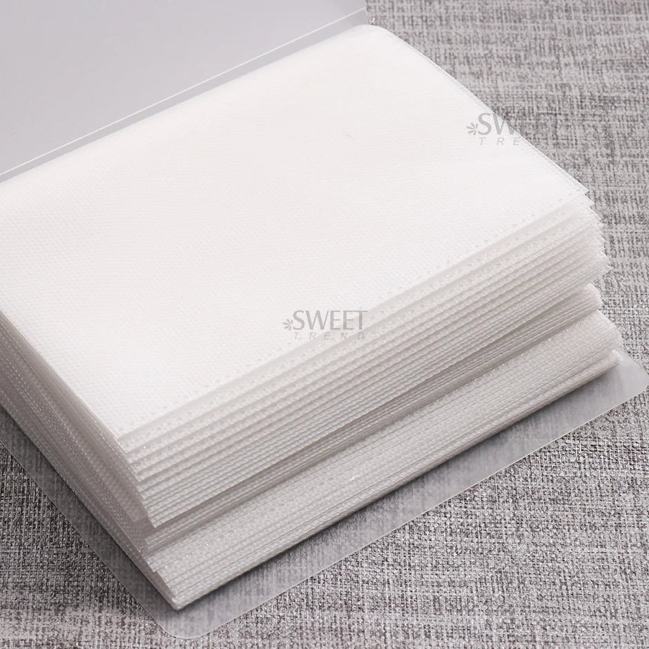 100 Slots Nail Stickers Storage Book Empty Album Collecting Decals Organizer Holder Display Notebook Manicure Nail Tools SATZB06