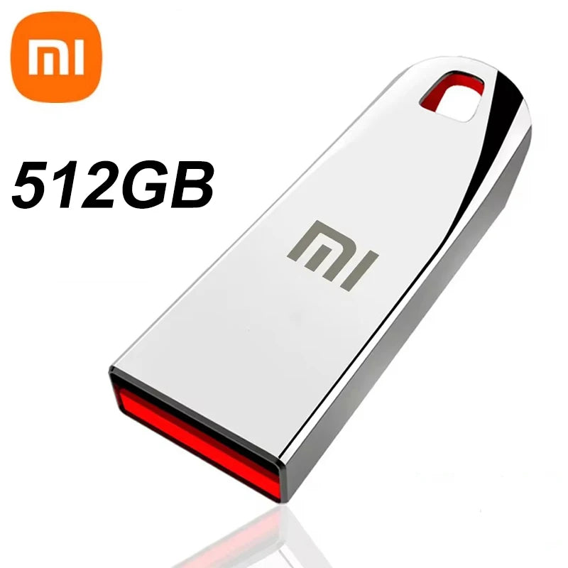 Xiaomi 2TB Metal Flash Drives USB 3.2 Super High Speed Pendrive 1TB 512GB Portable Usb Drive Waterproof Memoria Usb Flash Disk