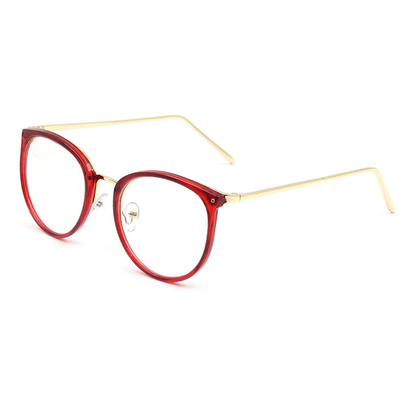 Fashion Optical Eyeglasses Frame myopia Full Rim Metal Women Spectacles Eye glasses Oculos de Grau Eyewear Prescription Eyewear