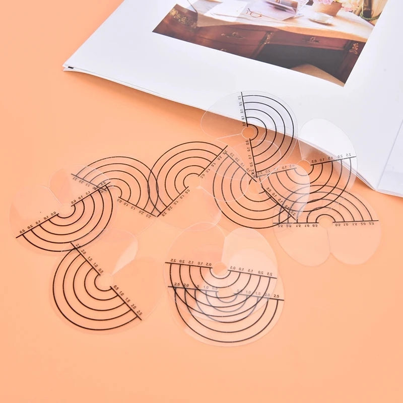 10pcs Fashion Easy Tools Heat Scalp Protector Shields For Hair Extension Useful Styling Tools Hair Heat Fusion Template Disk