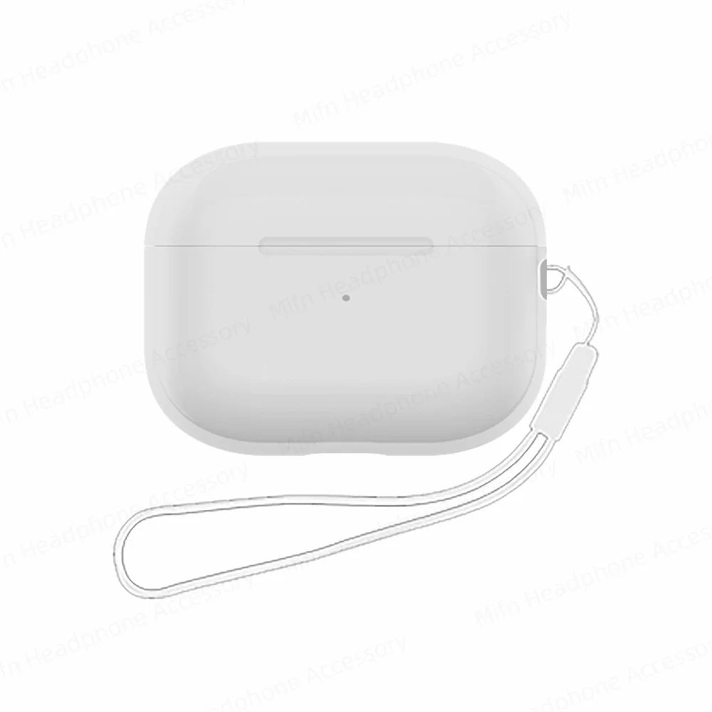 Transparent white Case for AirPods Pro 2023 Case Front LED visible Case soft silicone for AirPods Pro2 Pro 2nd Gen 2023 Cover