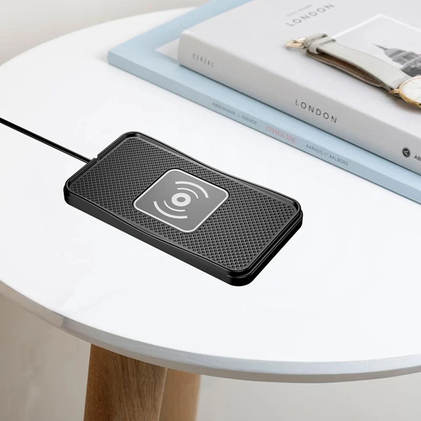 15W Wireless Charger Car Fast Charging Pad for iPhone 14 13 12 11 Pro Xs Max X XR 8 Plus Ulefone Doogee Samsung Note 9 Note S23