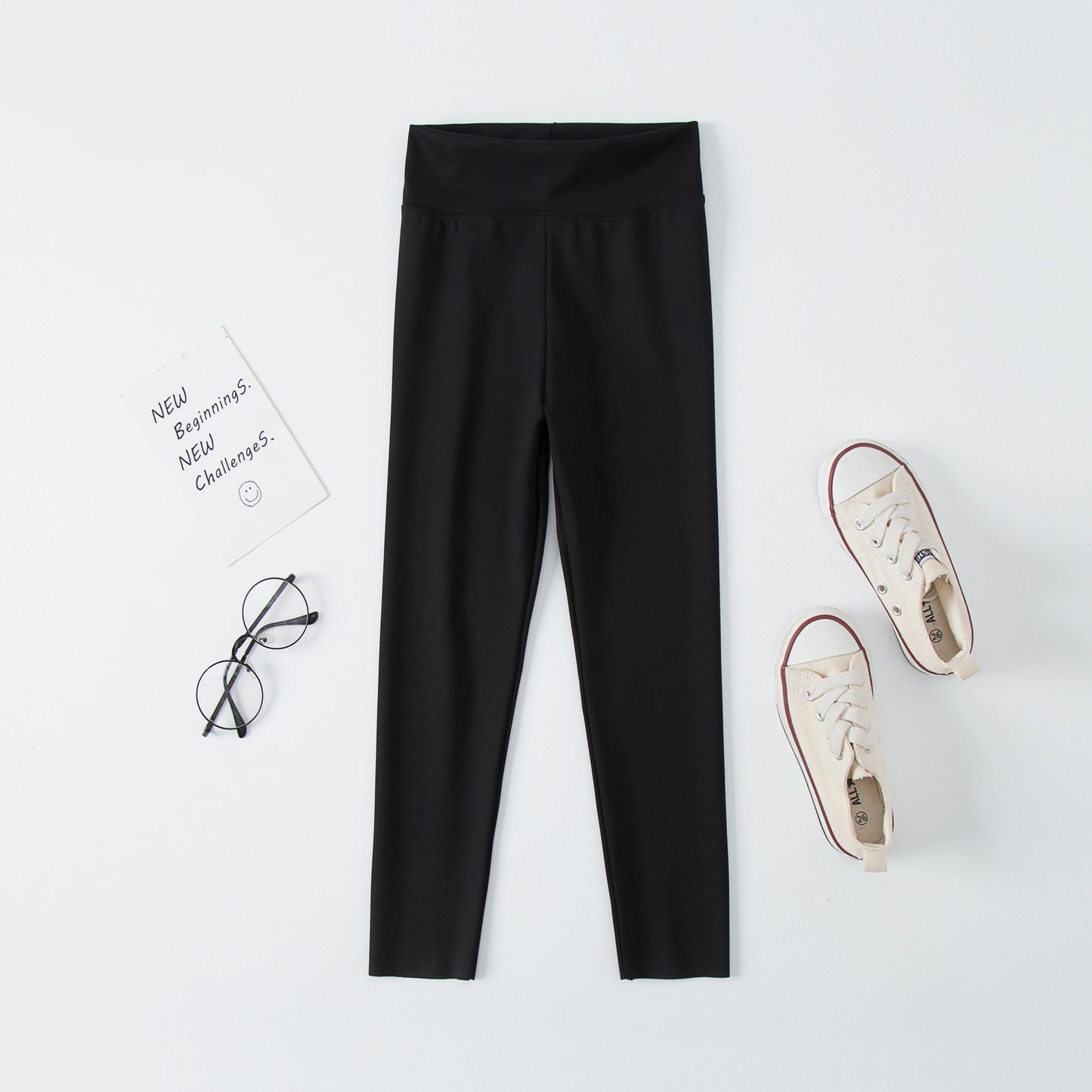 Girls Shark Pants Spring And Autumn Thin Section Baby Wear Casual Cut Sports Pants 4-12 Years Old Children's Elastic Dance Pants