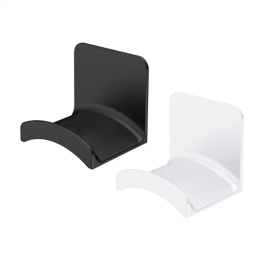 Universal Wall Mounted Headphone Stand Gaming Controller Holder Headset Display Rack Under Desk Hanger Hook For Earphone 1pc