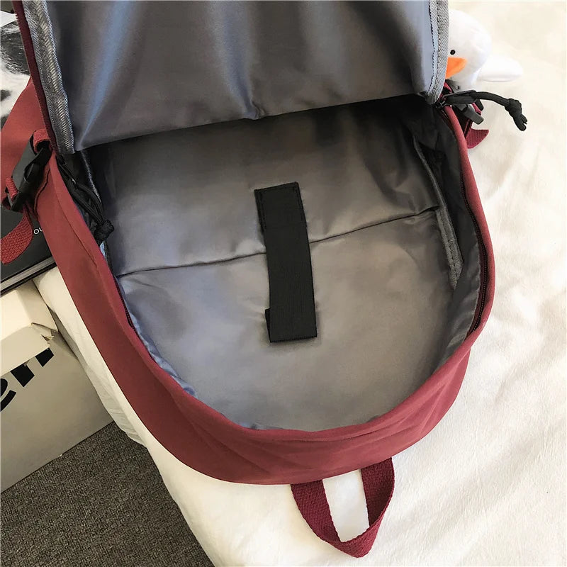 2021 New Waterproof Men Big Backpack Nylon Business Travel Black Rucksack College School Bag for Teenage Girl Female Mochila