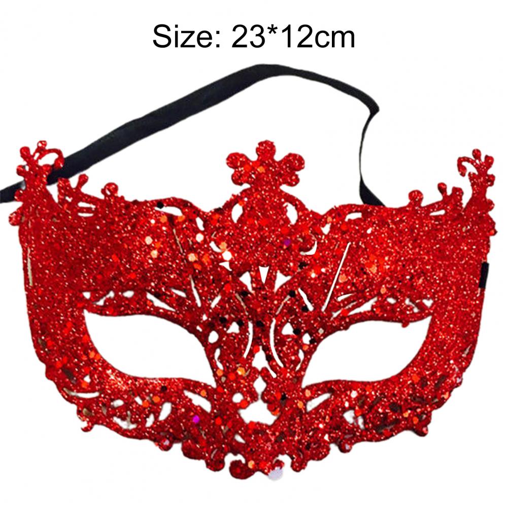 Cosplay Face Covers Party Mask Glitter Shinny Women Ribbon Mysterious Eye Cover For Masquerade Luxury Venetian Mask Halloween