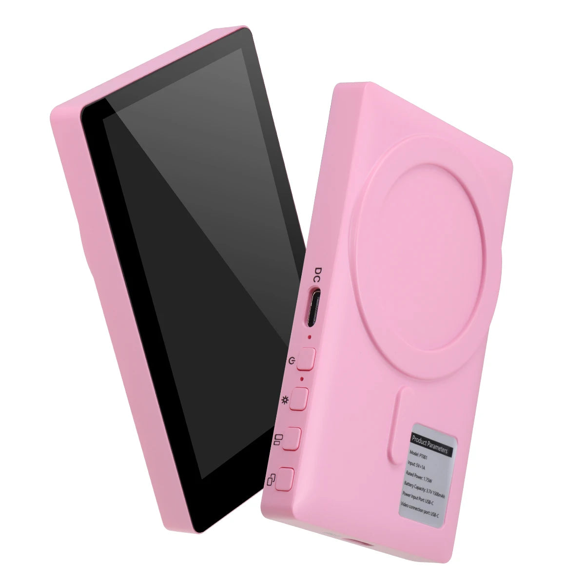 Wireless Magnetic Mount Vlog Selfie Monitor Screen Phone Rear Camera Selfie WiFi Bluetooth Connection for Selfie Live Vlog