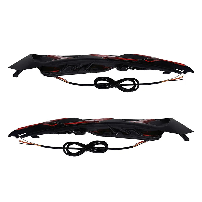 1 Pair Rear light For Honda Civic 2016 2017 2018 LED DRL Rear Bumper tail light Brake Lights turn Signal lamp reflector