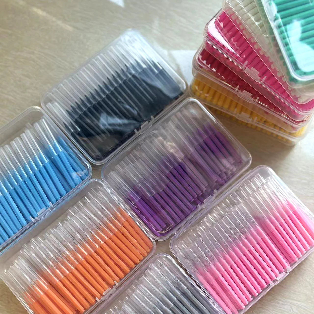 100Pcs/box Interdental Brushes Health Care Tooth Escova Interdental Cleaners Orthodontic Dental Teeth Brush Oral Hygiene Tool