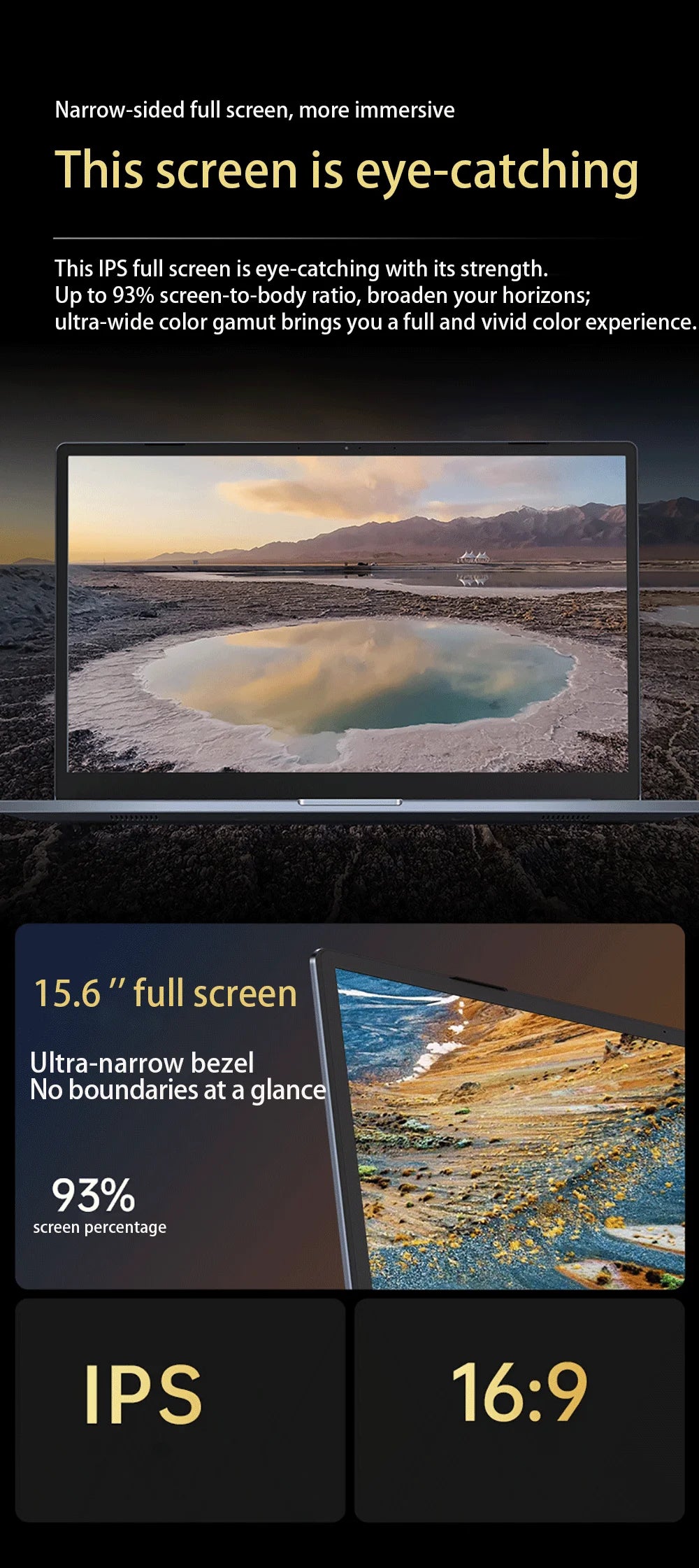 15.6 Inch Laptop Intel Core i9-12900H/i9-10885H Windows 11 Por 2*DDR4 2*M.2 SSD Ultrabook Computer Fingerprint Unlock WIFI5 BT