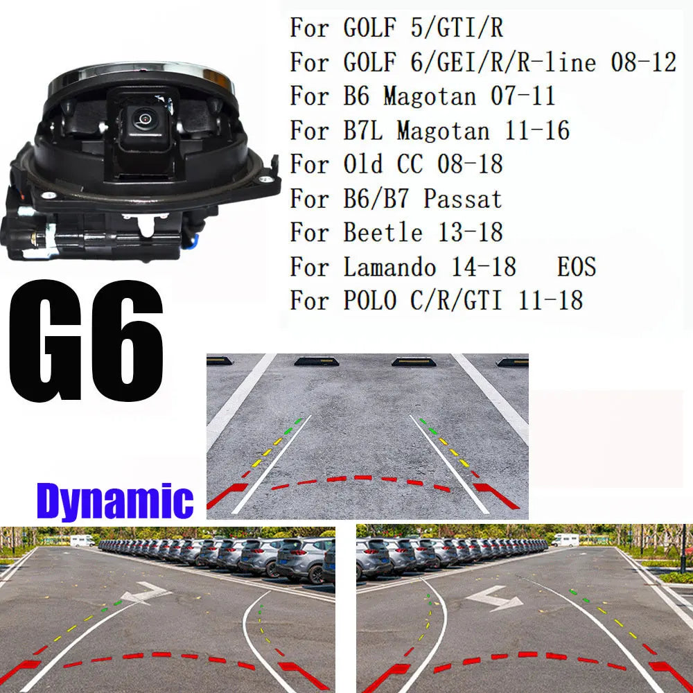 Parking HD Reverse Flip Logo VW Badge Rear View Camera For Passat B6 B7 B8 CC GOLF 6 7 POLO Beetle Auto emblem Flipping CCD