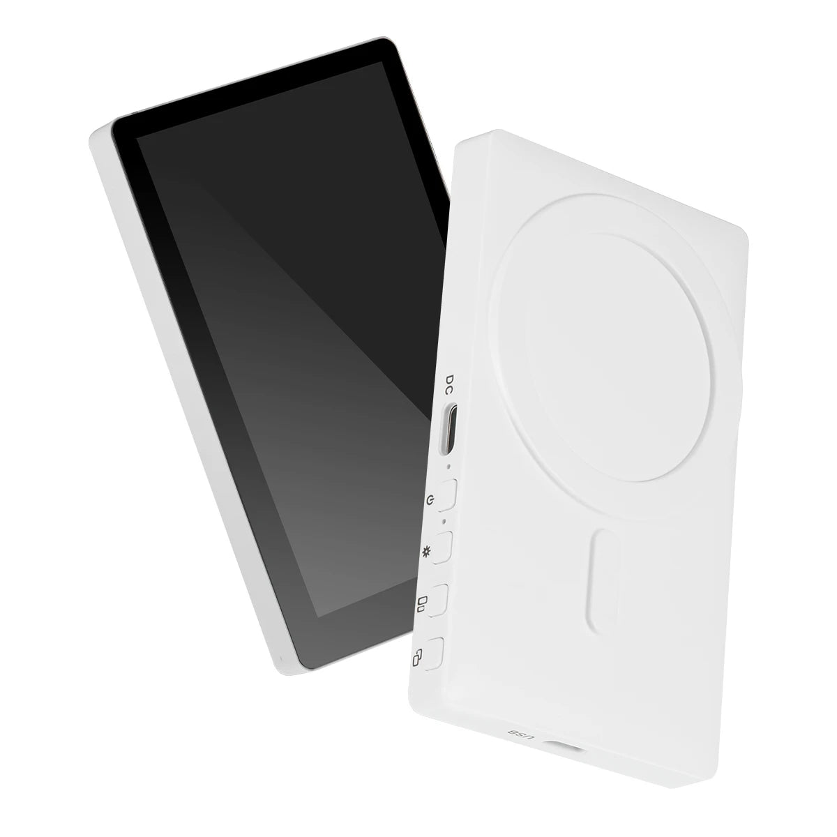 Wireless Magnetic Mount Vlog Selfie Monitor Screen Phone Rear Camera Selfie WiFi Bluetooth Connection for Selfie Live Vlog