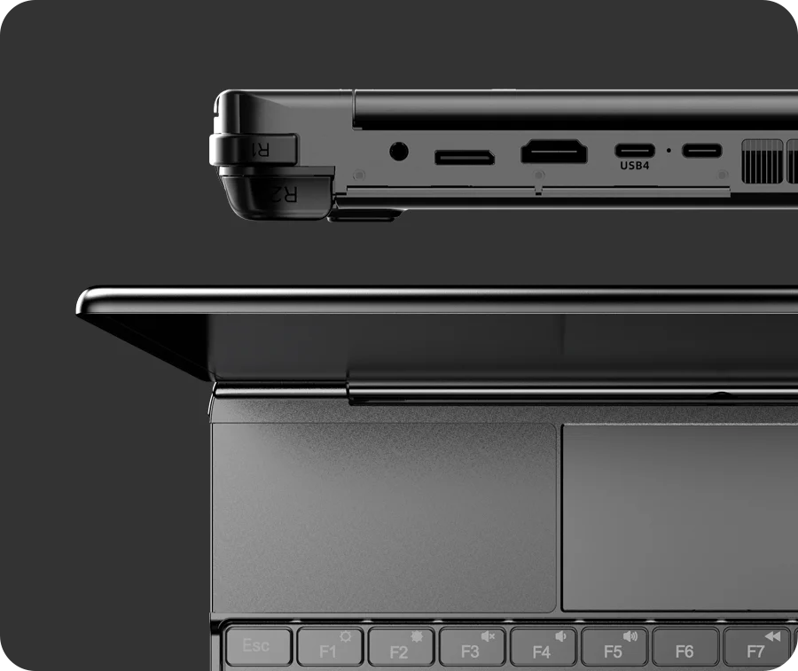 New 2025 version! GPD WIN Max 2 10.1 Inch Handheld AMD AI 9 HX 370 64GB RAM 2TB SSD Mini Laptop Computer for business