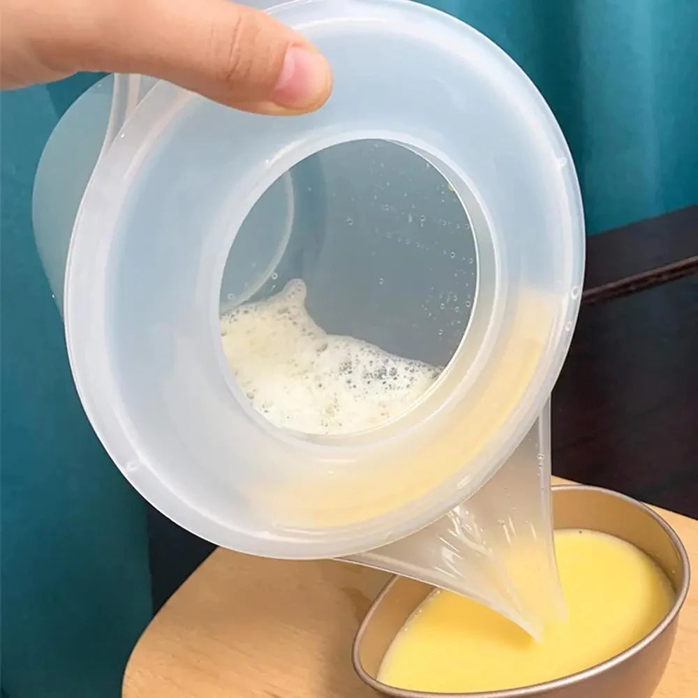 1500ml Measuring Cup Kitchen Baking Mixing Cup Scaled Filter Thicken Tip Mouth Liquid Measuring Tool