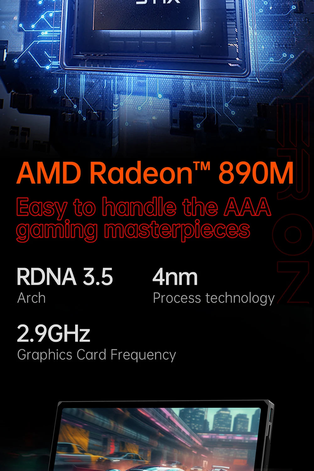 OneXPlayer X1 PRO AMD Ryzen AI 9 HX370 /8840U Laptop Tablet 3 IN 1 PC Game Console 10.95" Windows Handheld Controllers Computer