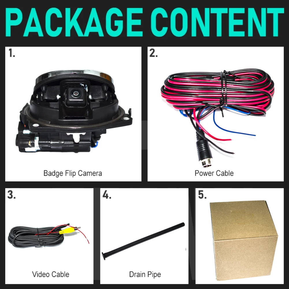 Parking HD Reverse Flip Logo VW Badge Rear View Camera For Passat B6 B7 B8 CC GOLF 6 7 POLO Beetle Auto emblem Flipping CCD