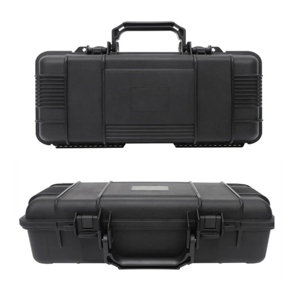 Water-repellent Hard Carry Tool Case Bag Organizer Storage Box,Camera Sealed Shockproof Safety Instrument Toolbox With Sponge