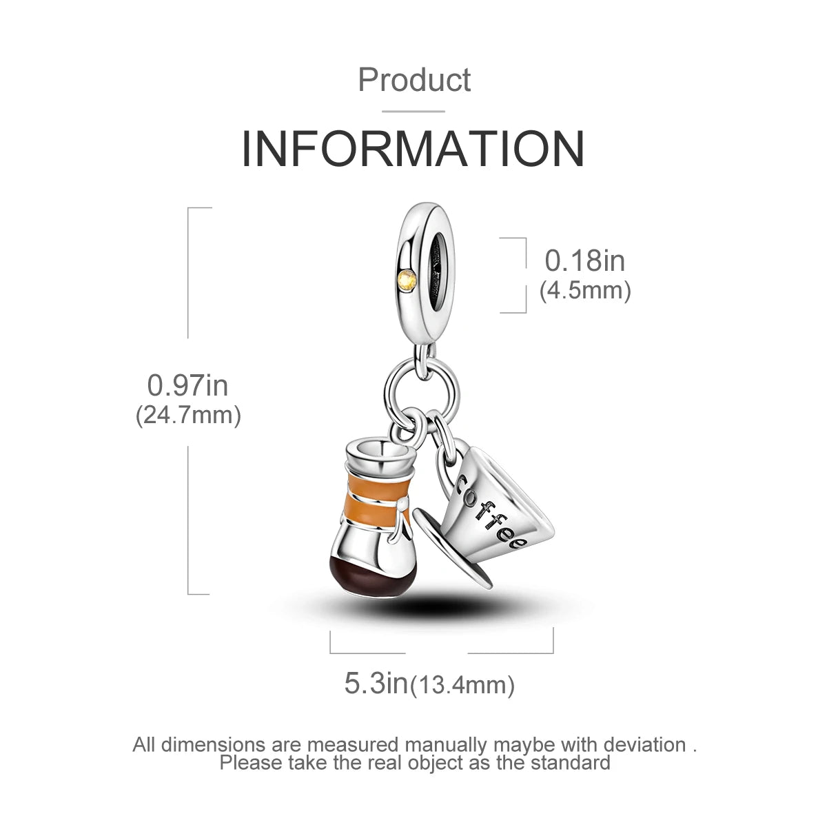 925 Silver Plated Firefly Pizza Cake Charms Fit Original Pandora Bracelet Making Fashion Jewelry