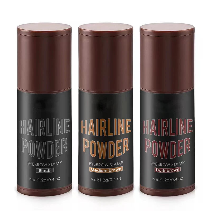 Yajukai 1 Pcs Hairline Shadow Powder Waterproof Hairline Powder Lasting Hair Root Cover Up Suitable For Different Hair Colors