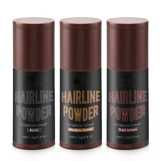 Yajukai 1 Pcs Hairline Shadow Powder Waterproof Hairline Powder Lasting Hair Root Cover Up Suitable For Different Hair Colors