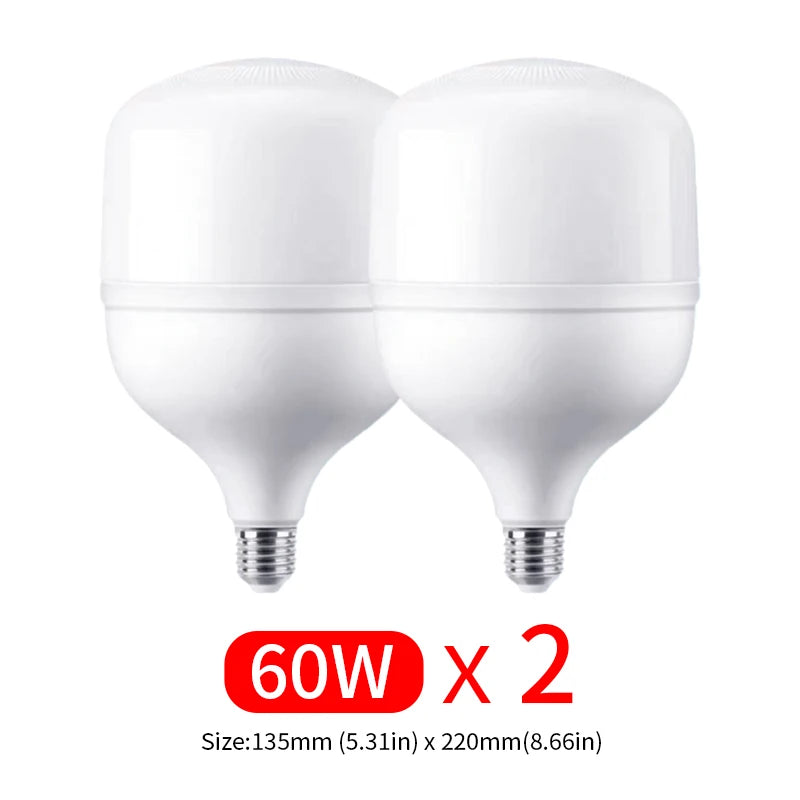 2-5pcs LED Bulb AC 220V E27 LED lamp 60W 50W 40W 30W 20W 15W 10W 7W 3W Lampada LED Light Bombilla Spotlight Lighting Lamp