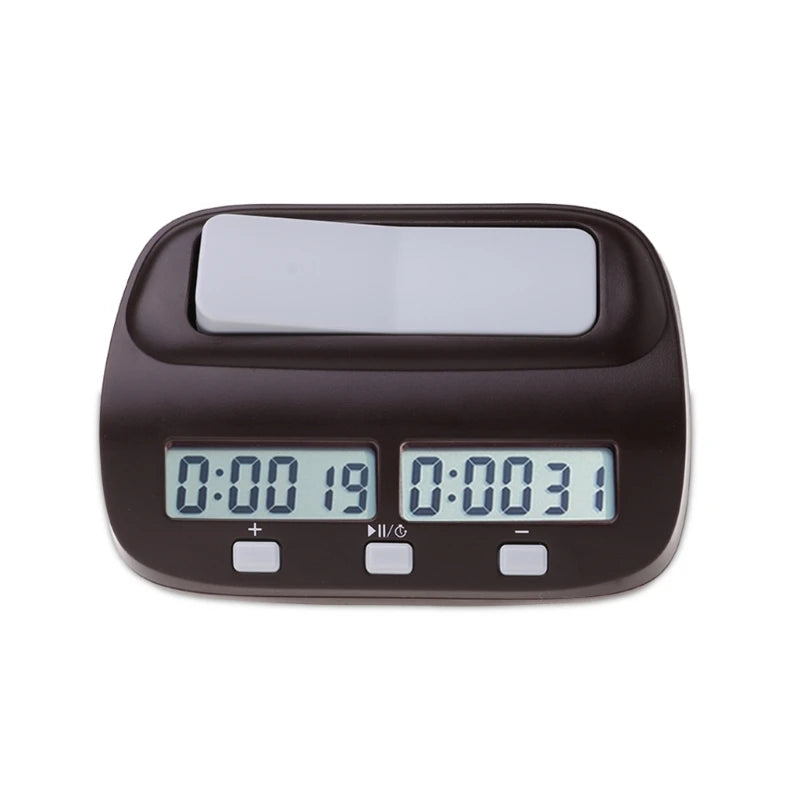 Professional Digital Chess Clock, Compact Stopwatch Board Clock with Competition Timer Digital Chess Clock, Compact Stopwatch