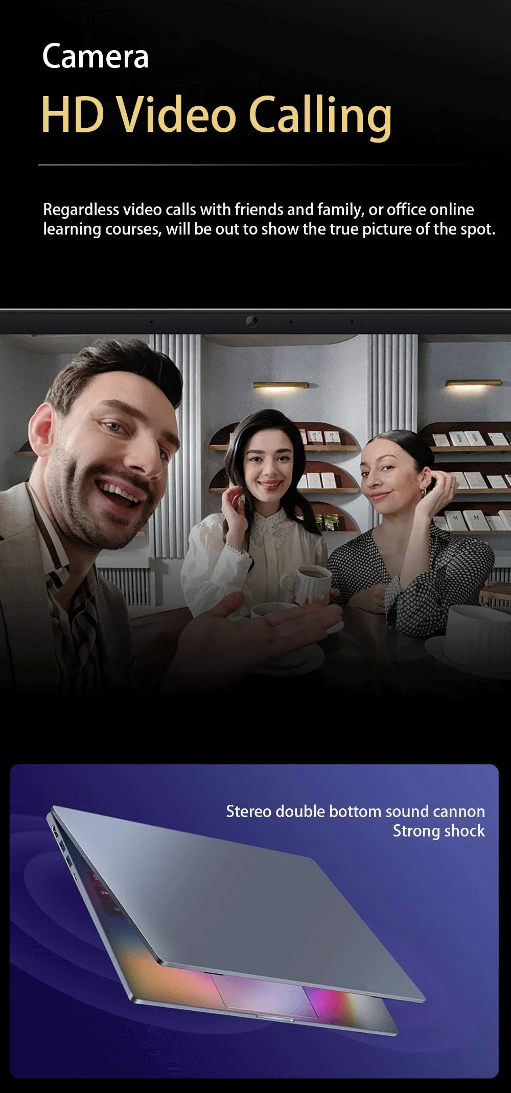 NEW S3 Computer 15.6 Inch Intel Core i9-12900H/i7-8750H Por Laptop 2*DDR4 2*M.2 64GB 2TB SSD  Windows 11 Fingerprint Unlock 60Hz