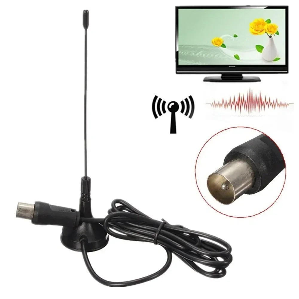 New Freeview HDTV Digital Indoor Signal Receiver 5dBi DVB T Mini TV Antenna Aerial Booster CMMB Televison Receivers