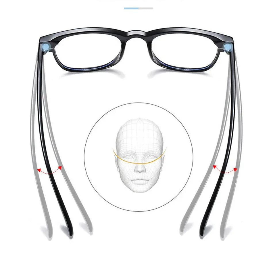 Classic Transparent Computer Glasses Frame Women Men Anti Blue Light Blocking Glasses Optical Glass Lenses Oculos Male Очки