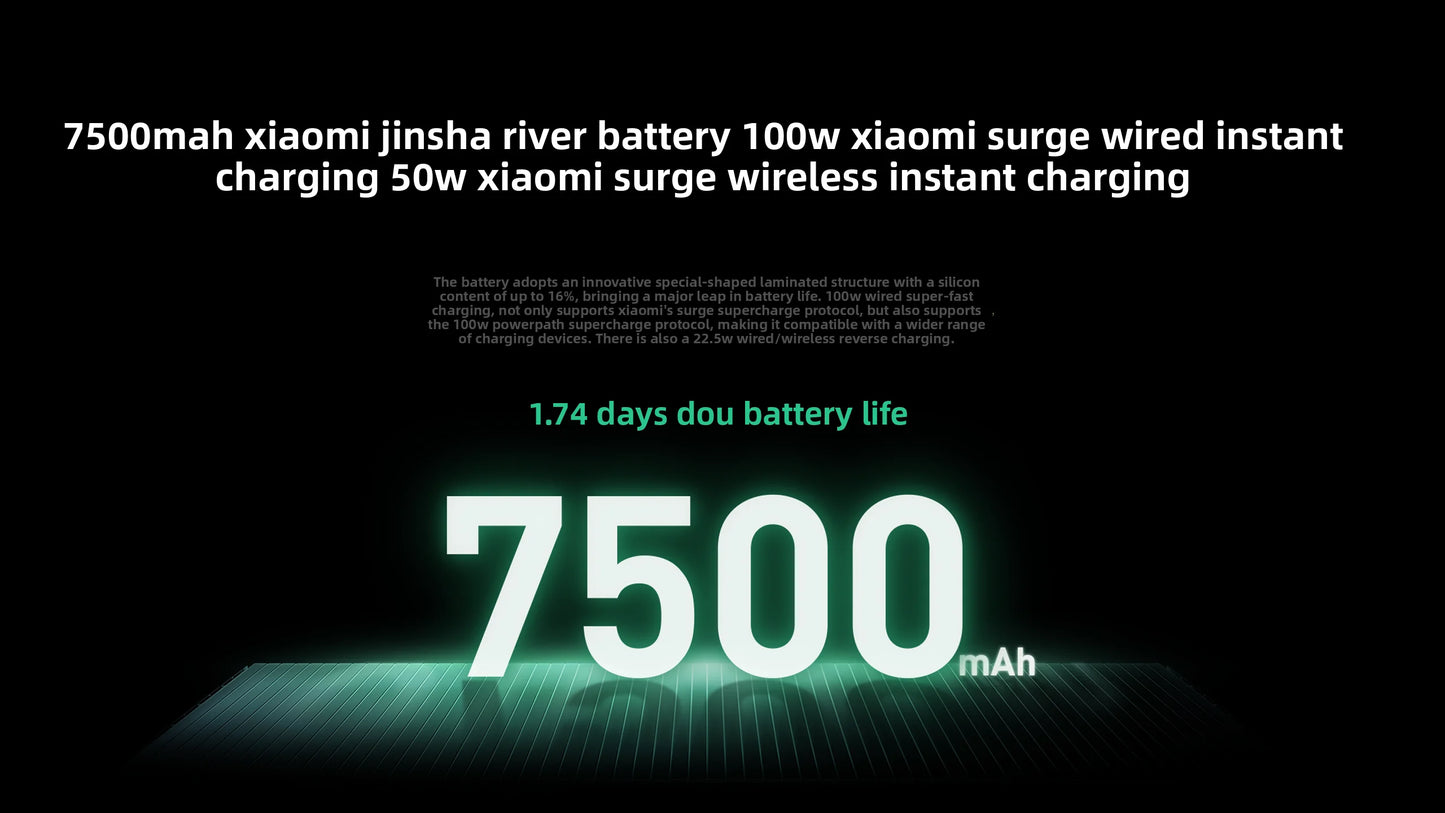 CN Version Xiaomi 17 Pro Max Smartphone 6.9" Display Snapdragon 8 Elite Gen5 7500mAh Battery 100W Hyper Charge Dual Screen