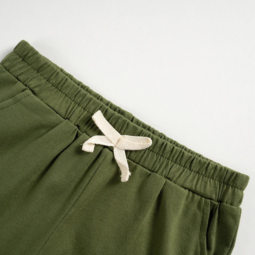 Children's Summer Cartoon Print Sportswear T-shirt And Shorts Children's Clothing Set Boys And Girls 2-Piece Set