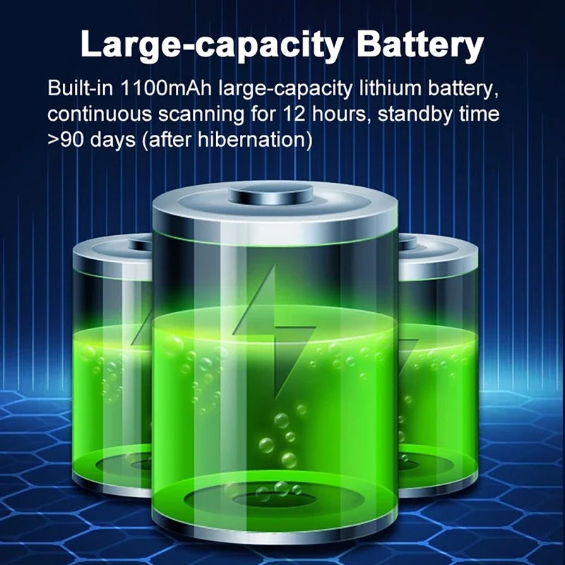 Bluetooth Mini Barcode Scanner 1D/2D 2.4G Bluetooth Wireless Bar Code Scanner Android IOS Windows USB Scanners Laser Reader