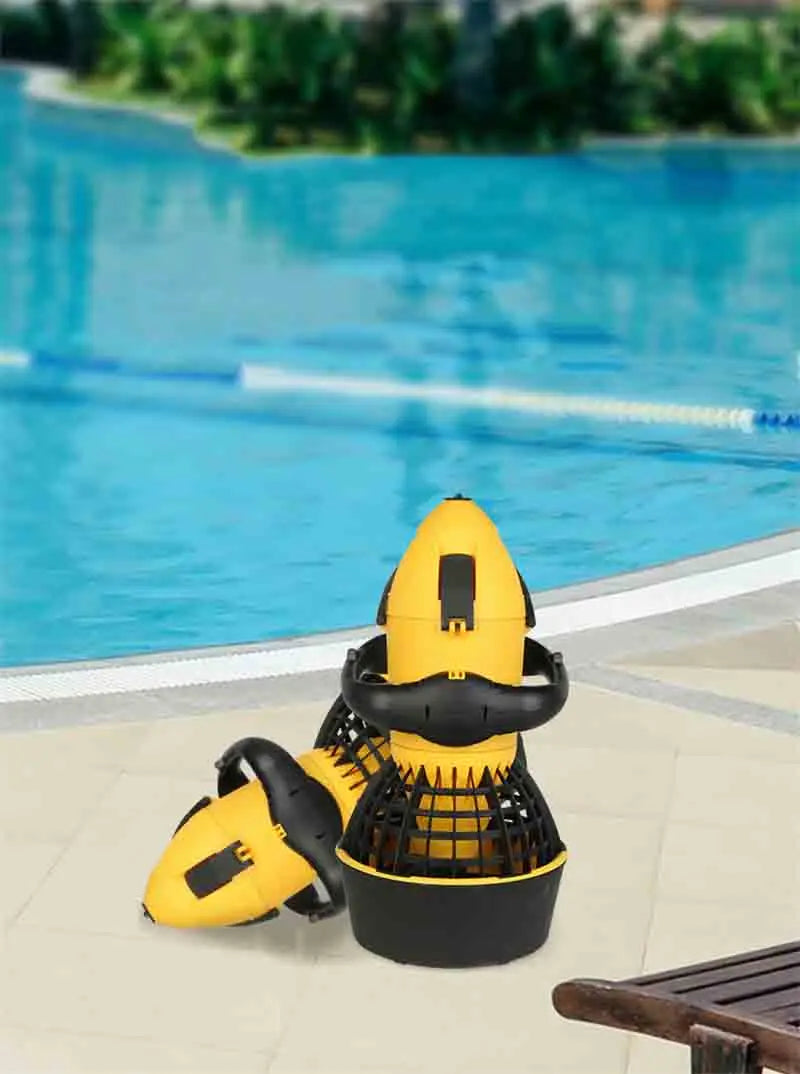 Two Speed Electric Underwater Scooter Water Propeller Diving Equipment Underwater Bike Suitable For Marine Pool Sports 500W