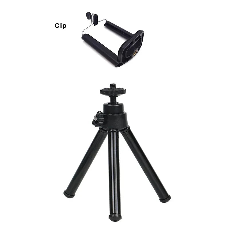 Mini Flexible Tripod 2 Section Stand Holder for Projector Camera Desktop Tripod for Mobile Phone Tripod for Camera