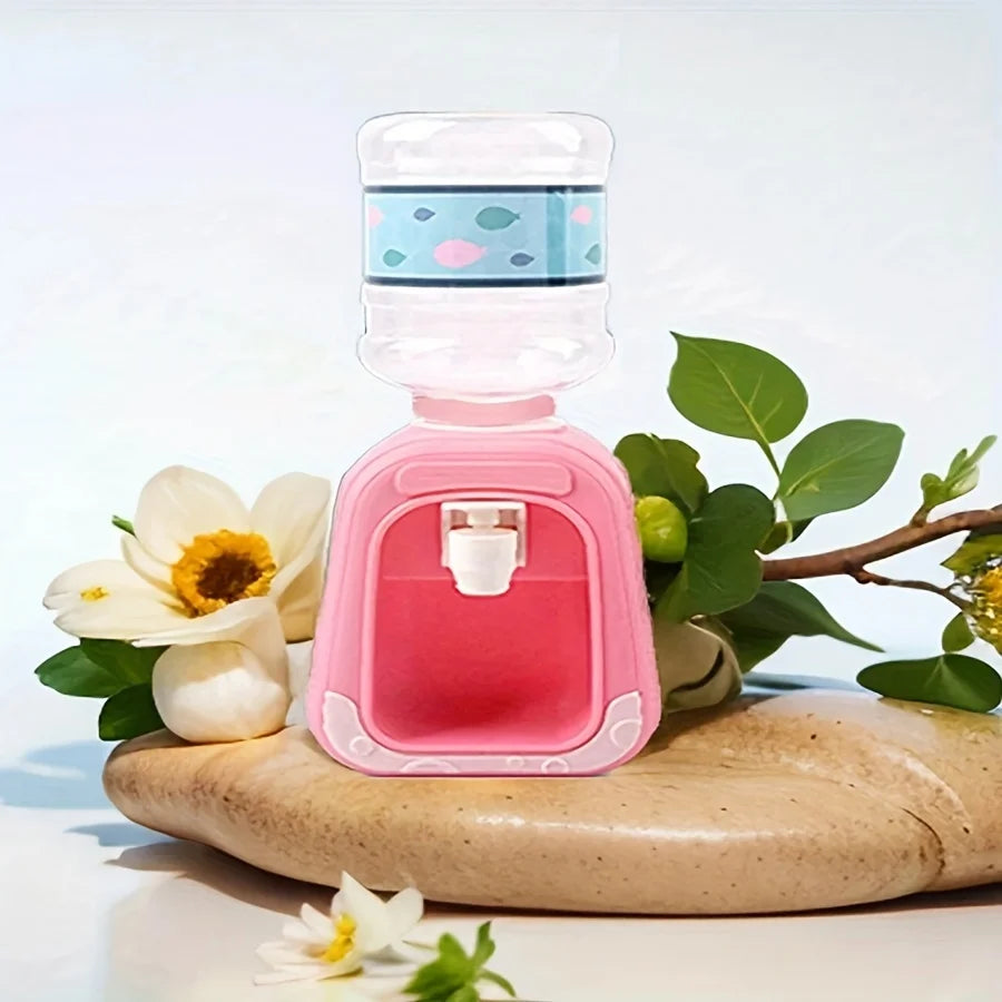 1pc Children's fun mini drinking machine toy mini bucket plastic lotion bottle