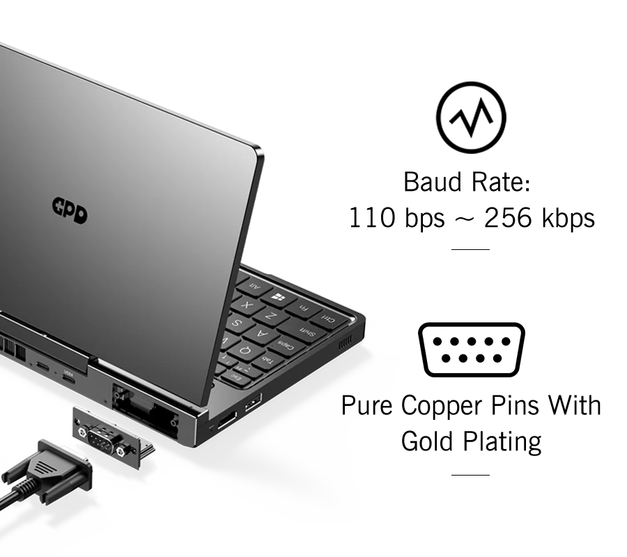 New 2025 version In stock! Original GPD Pocket 4 8.8-inch AMD AI 9 HX 370 64GB RAM 2TB NVMe Mini Laptop Computer for business