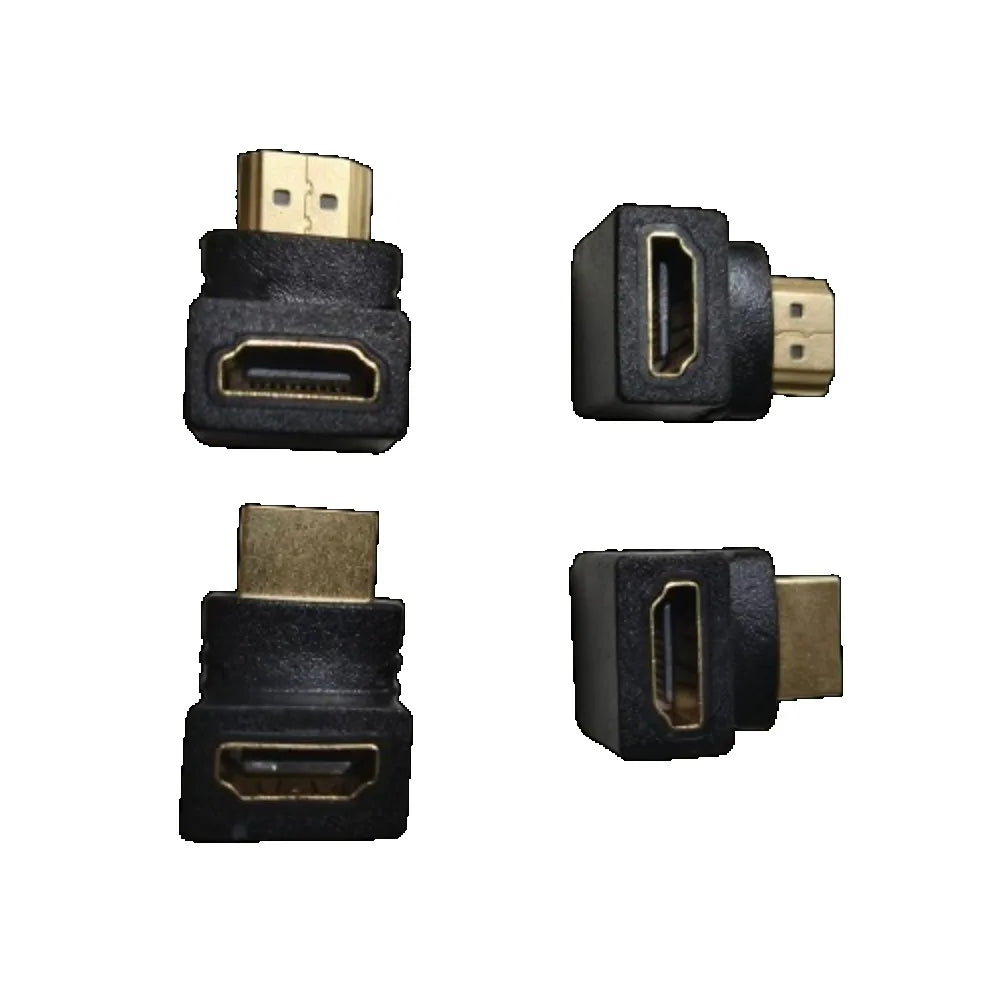 4K Adapter HDMI-compatible 90 Degree Right-angle Adapter HDMI 270 Degree HDMI Male To Female HDMI Elbow Connector Converter