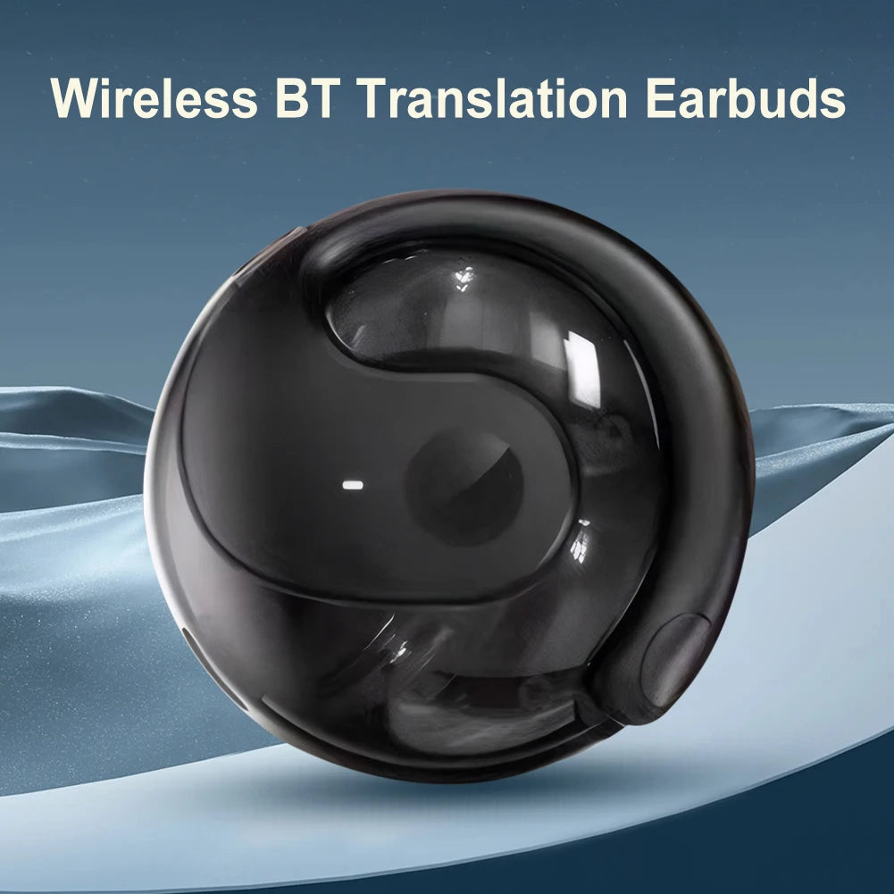 Intelligence BT AI Real-time Language Translation Earphones 99% Accuracy 144 Languages Translator Earbuds Smart Voice Translator