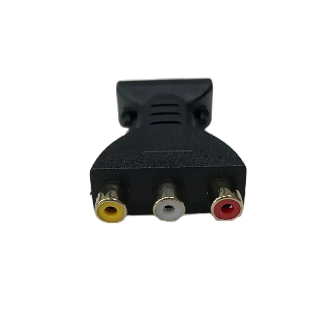 HD HDMI to AV Adapter Cable 3RCA Lotus Head Red White Yellow/Red Green Blue Converter HDMI to Audio Video