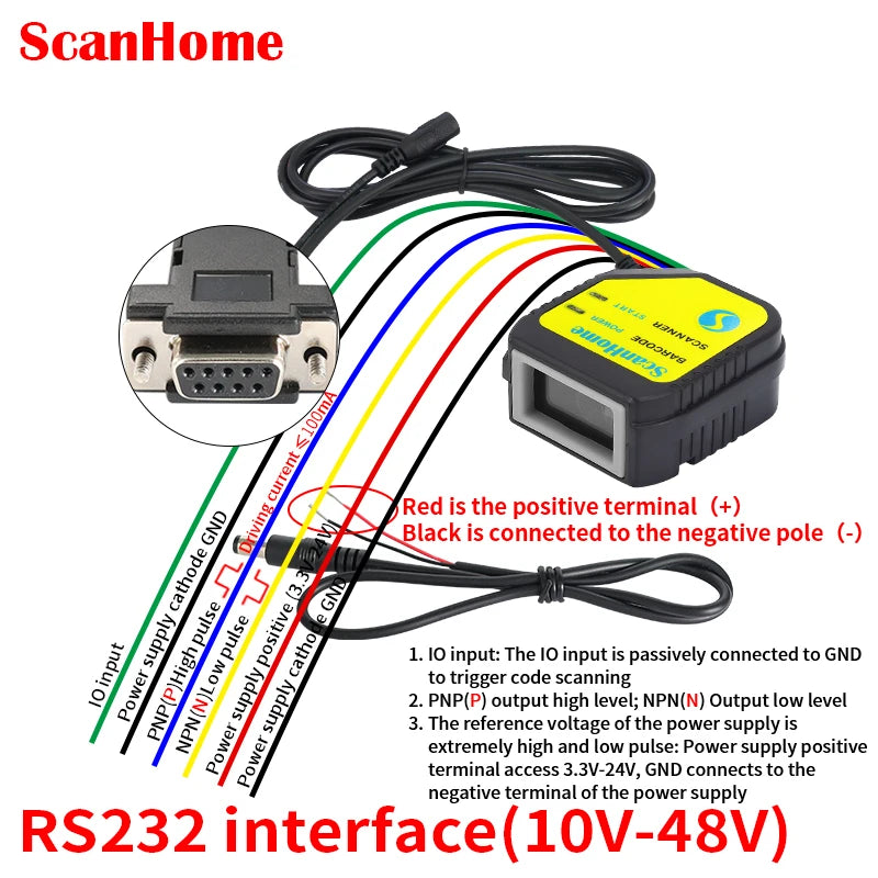 Embedded Barcode Scanner BarCode Reader code reader fixed Mounted code Engine Module USB 1D/2D QR PDF417Code ScanSH-400